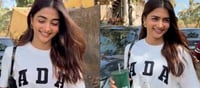 Pooja Hegde Drives her Car home and Sports a Comfy Look